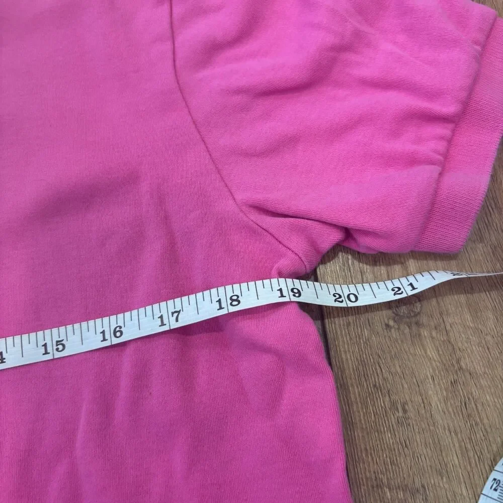 VINTAGE Polo Ralph Lauren Shirt Adult Small Pink 100% Cotton Jersey Pony Golf